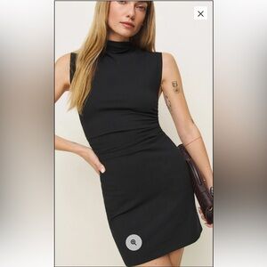 NWOT Reformation Alden Knit Dress - black size S